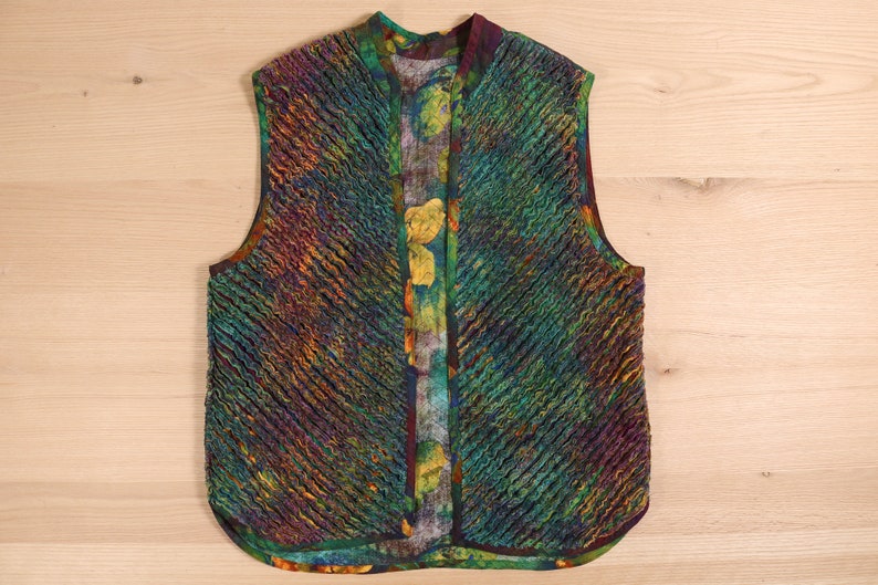 chenille vest