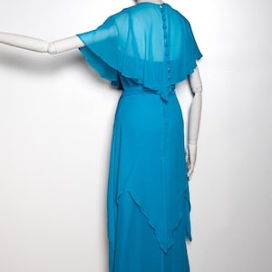 Vintage Chiffon Cape