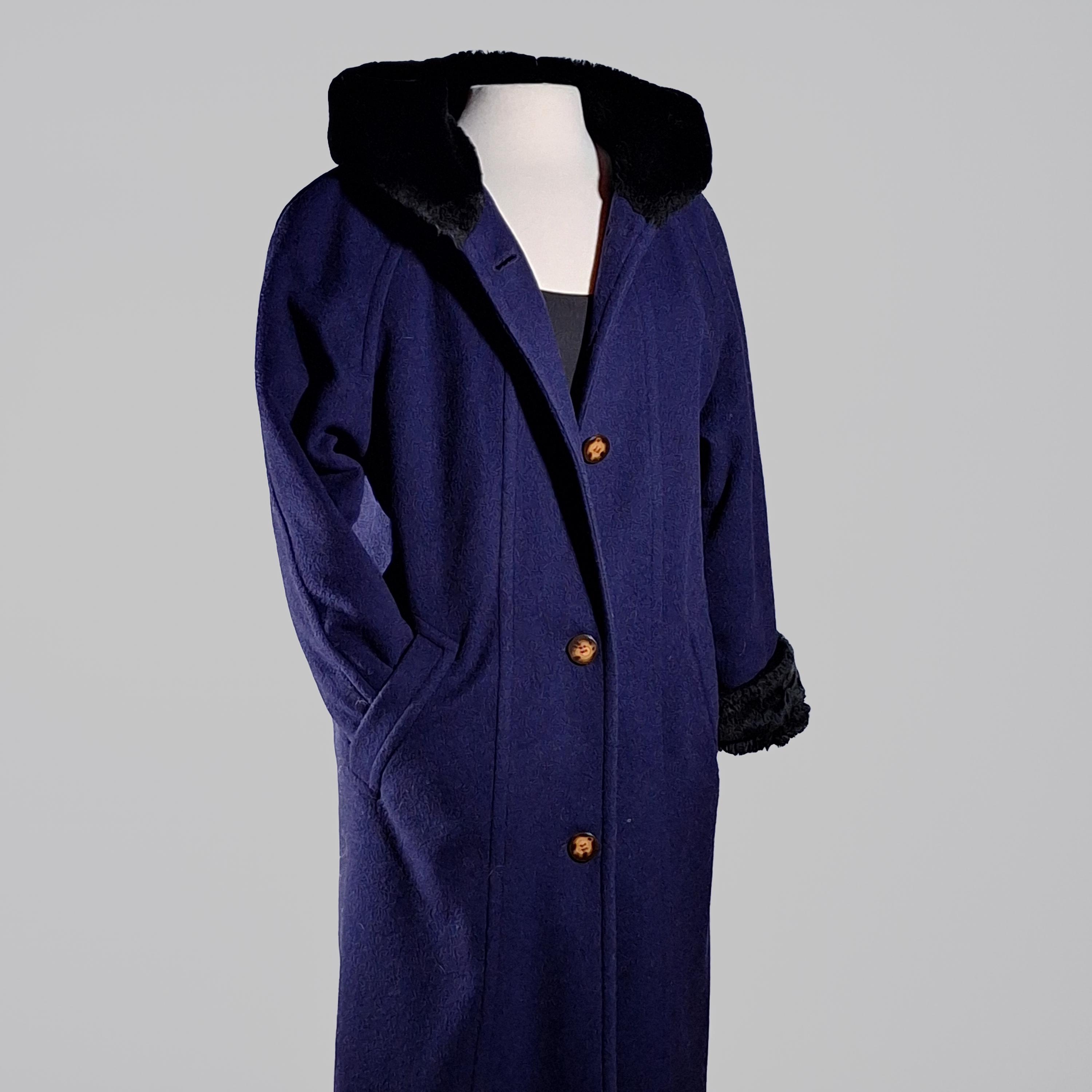 ヴィンテージ L.L. Bean ネイビーブルー ウール＆シンサレート フル