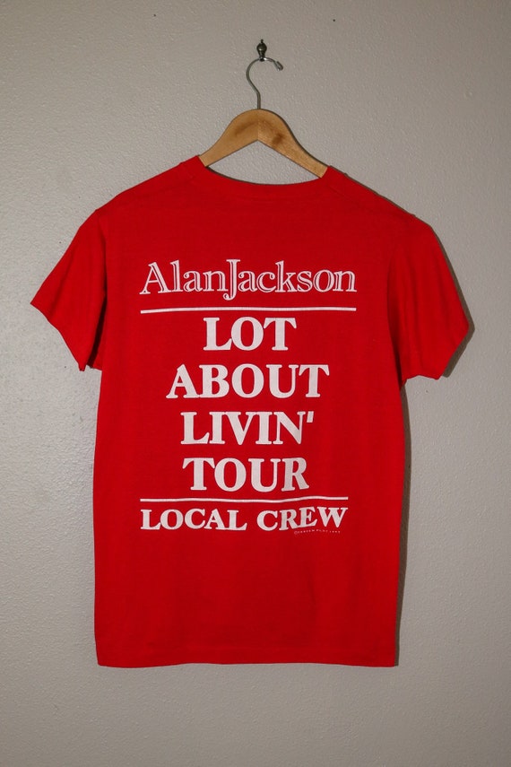 Alan Jackson Lot About Livin' Tour Rare Local Crew