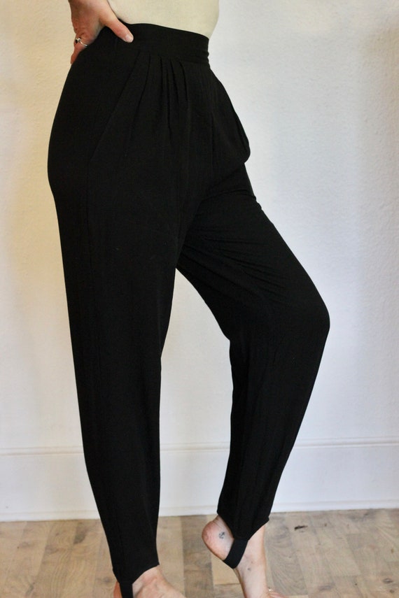 90s High Waisted Stirrup Pants