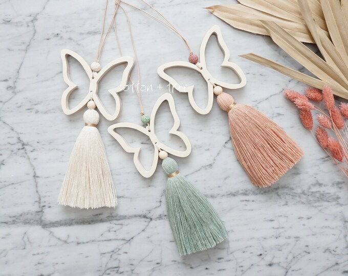 Macrame Rearview Mirror Charm Macramé Essential Oil Diffuser Etsy