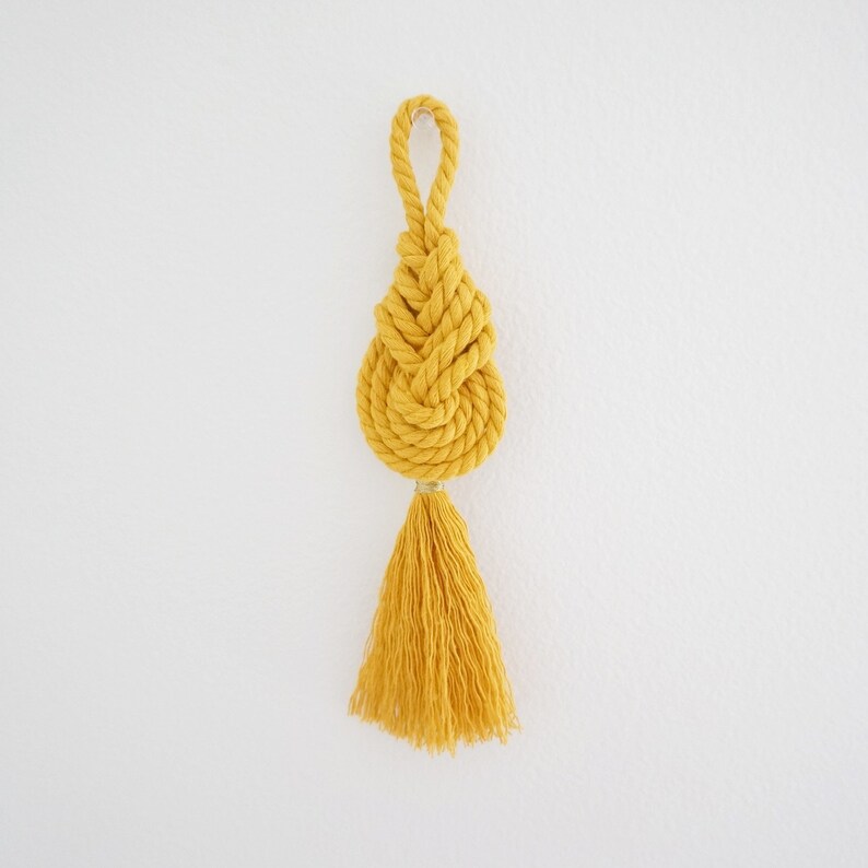 Macrame Pipa Knot Macrame Tassel Macrame Wall Hanging Etsy New Zealand