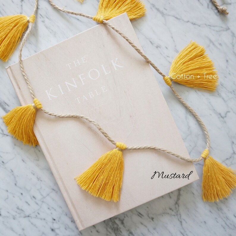 Macrame Tassel Garland Boho Tassel Garland Modern Macrame Etsy