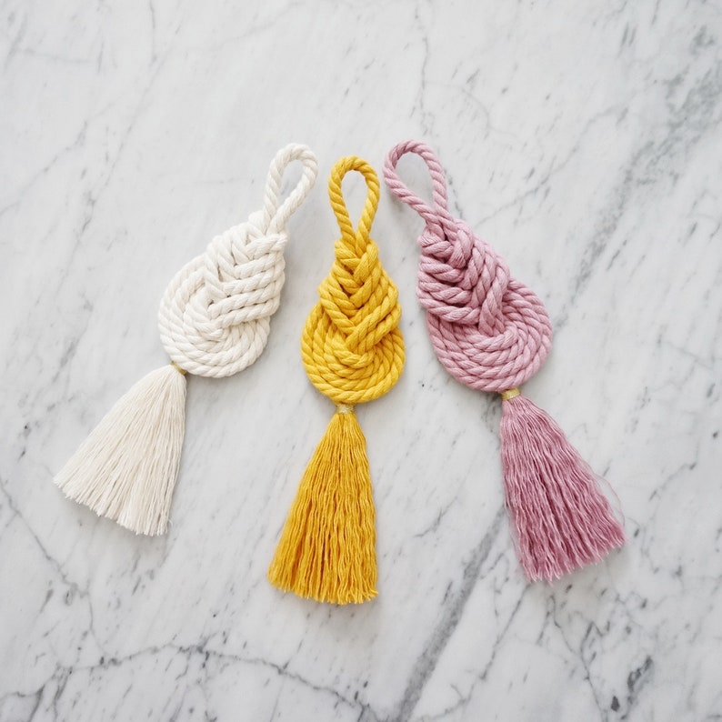 Macrame Pipa Knot Macrame Tassel Macrame Wall Hanging Etsy New Zealand