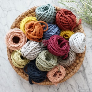 Macrame Cotton Cord 4mm &quot;Sample Pack Bundle&quot;