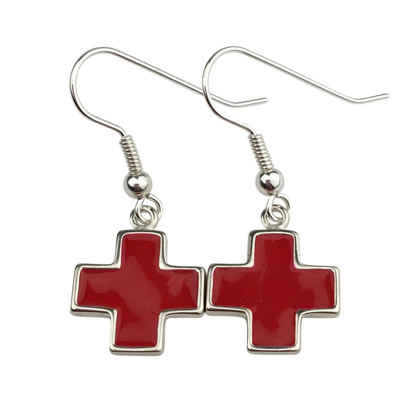 Nurse Necklace Red Cross Nurse Pendant Doctor Necklace Medical | Etsy