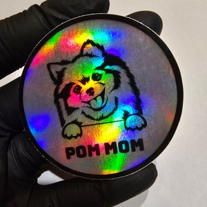 50 pieces Holographic 2.5 inch sticker