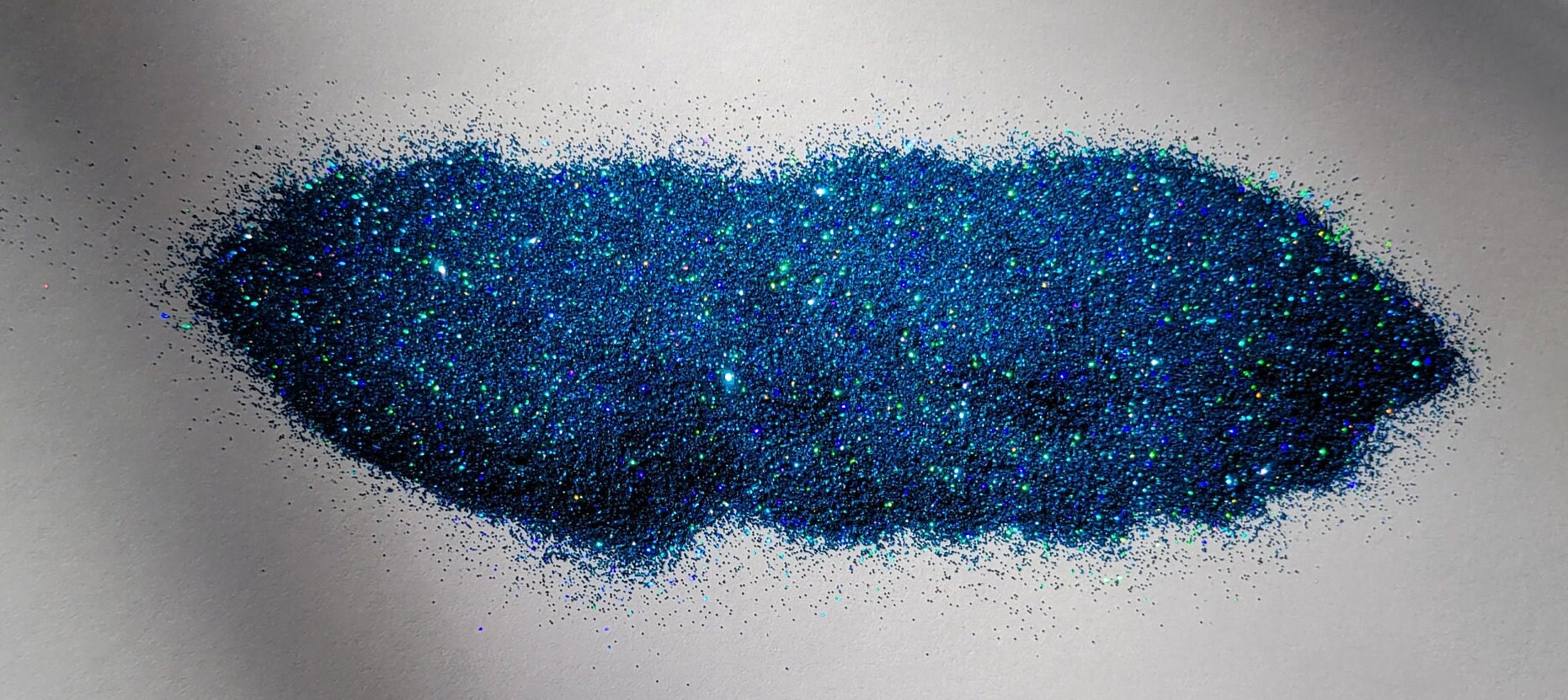 Lochness - .2mm Holographic lake blue Extra Fine Glitter - 2oz