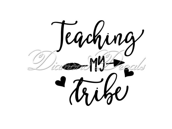 Teacher Tribe Vinyl Decal