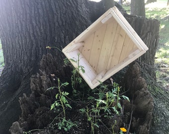 Handcrafted Rustic Storage Crate