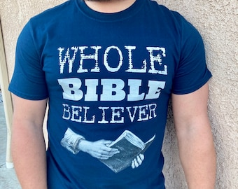 Short-Sleeve Unisex Whole Bible Believer T-Shirt, Messianic Tees, Hebrew Roots Shirts