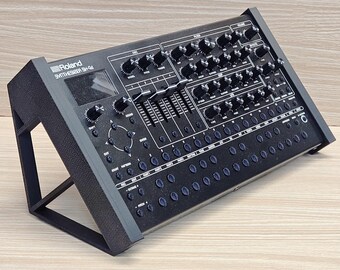The Analog Source 45 Degree Angled Stands for Roland SH-4D Polyphonic Multi-Timbral Groovebox Synthesizer
