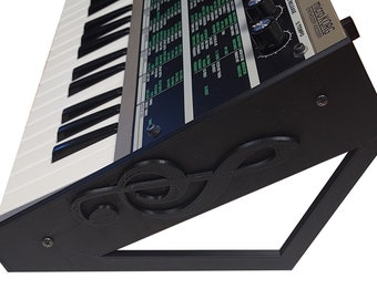 Replacement Side Cheeks Panel Set With Integral Angled Stand For Korg MicroKorg Synthesizer