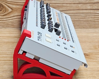 Red Color Angled Stands For Roland Boutique Tr-06 Tr-08 Tr-09 Drum Machine TB-03 Bassline Synthesizers Sound Module Vp-03 Vocoder