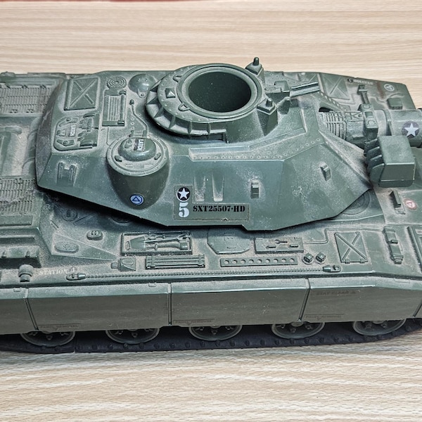 Vintage ArahGI Joe MOBAT Tank Not-Working and Bridge Toy Parts Lot AS-IS for Repair - A Real American Hero