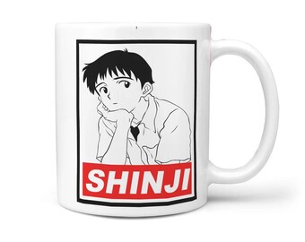 Neon genesis evangelion shinji cup
