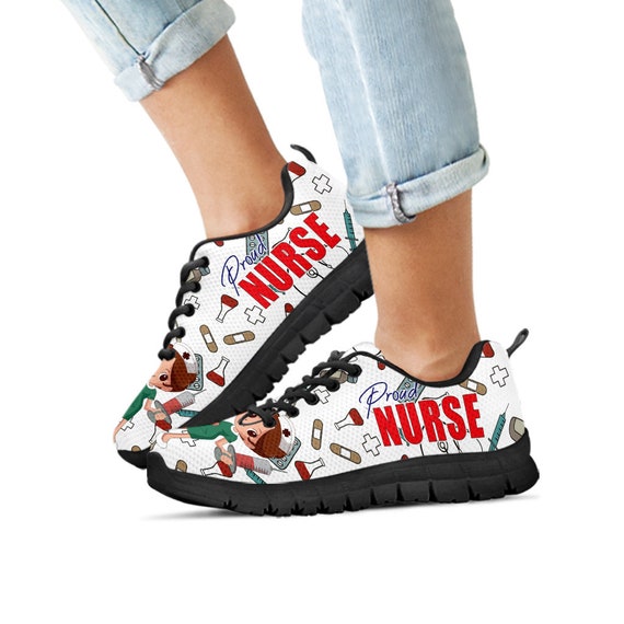 proud nurse sneakers