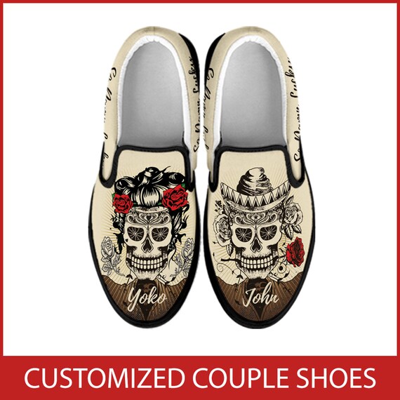 skull slip on