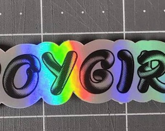Boygirl 3 Inch Sticker