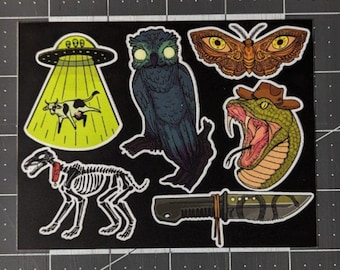 Dark BARC Sticker Sheet