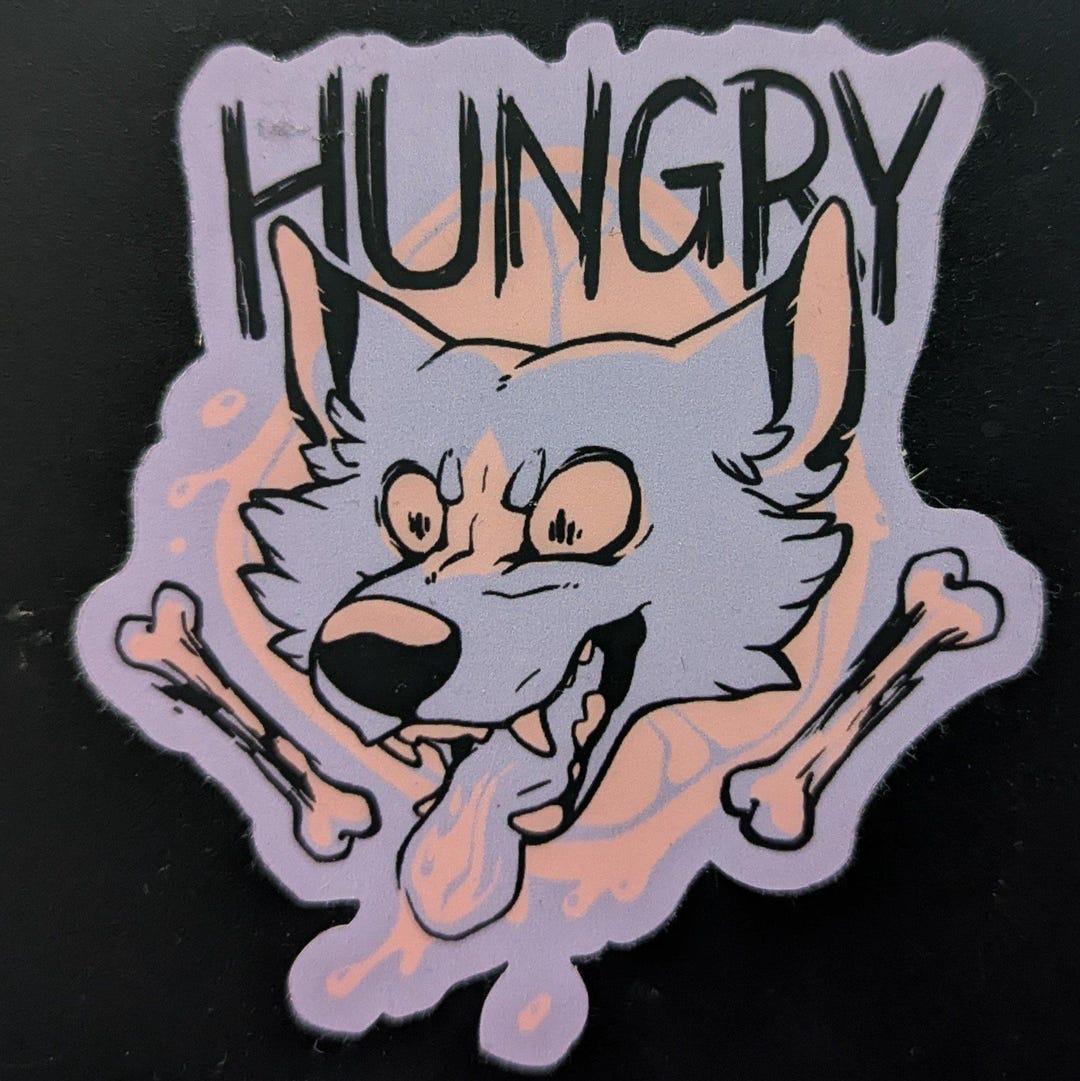 Humngry Sticker Iphone Hungry Sticker - Etsy