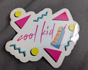 COOL KID 4in Sticker