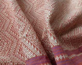 Ethnic Lao Hand Woven Cotton Cloth