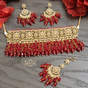Red indian jewellery clearance
