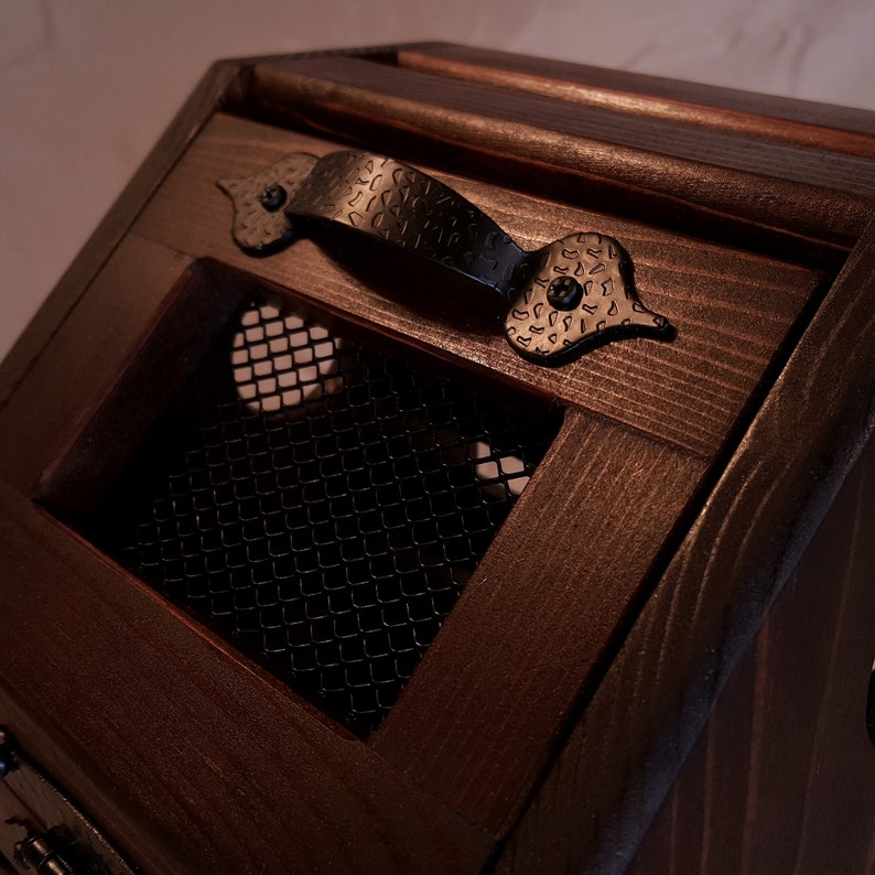 Rustic Countertop Potato Bin Onion Bin Vegetable Bin or Etsy