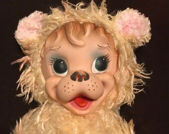 rushton rubber face plush