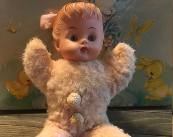 rubber face plush