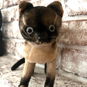 おもちゃ 海外ヴィンテージ 猫 ぬいぐるみ アンティークVintage Cat Plush
