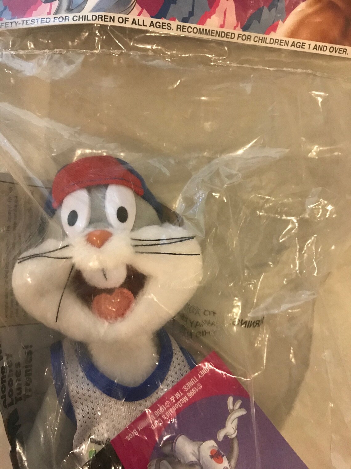 Vintage 1996 Space Jam Bugs Bunny Mcdonalds Toy Unopened New | Etsy