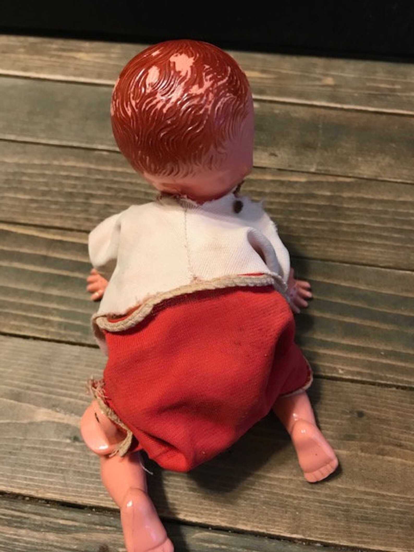 Vintage 50s Wind up Crawling Baby Retro Plastic Mechanical Etsy