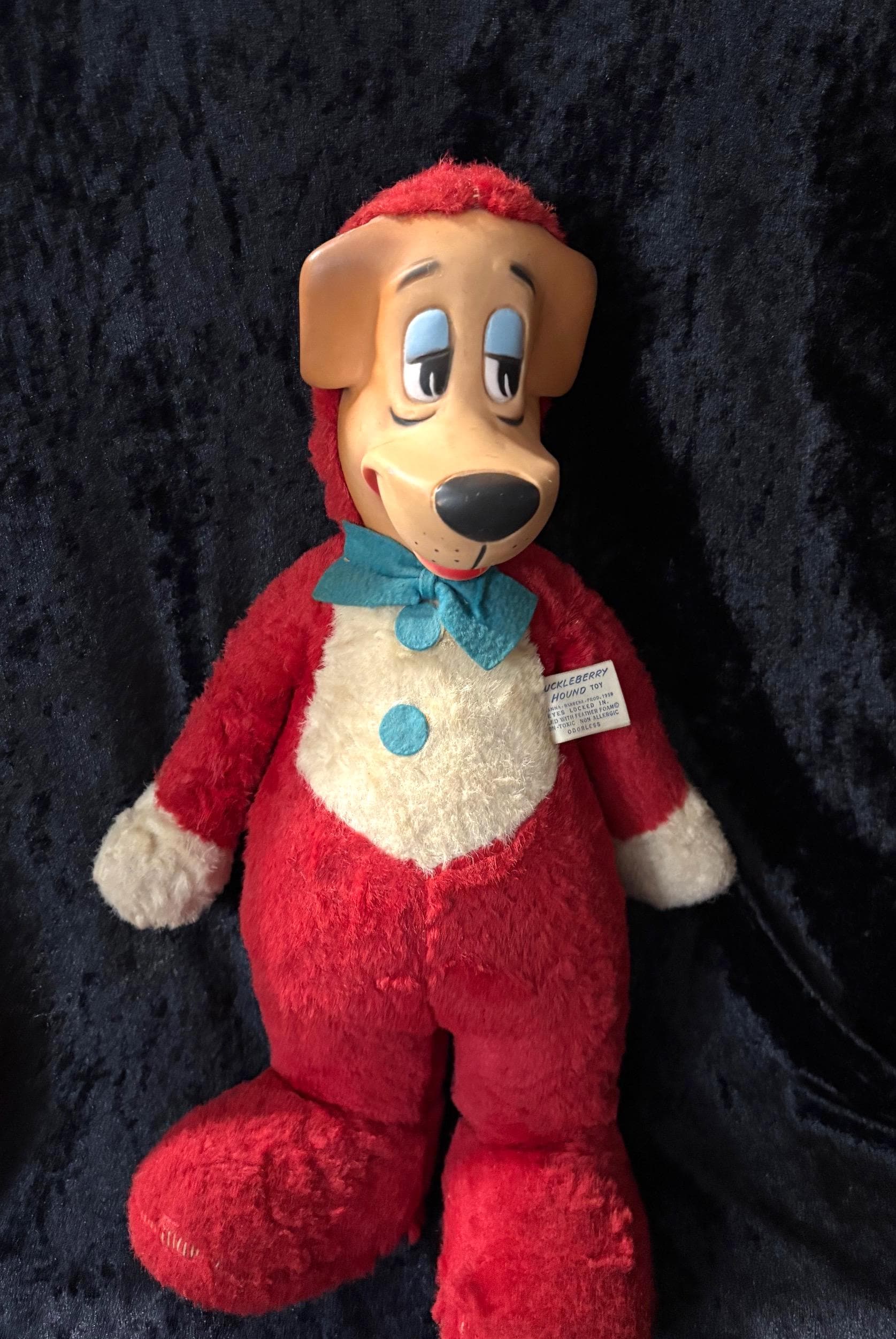 Huckleberry Hound Plush - Etsy