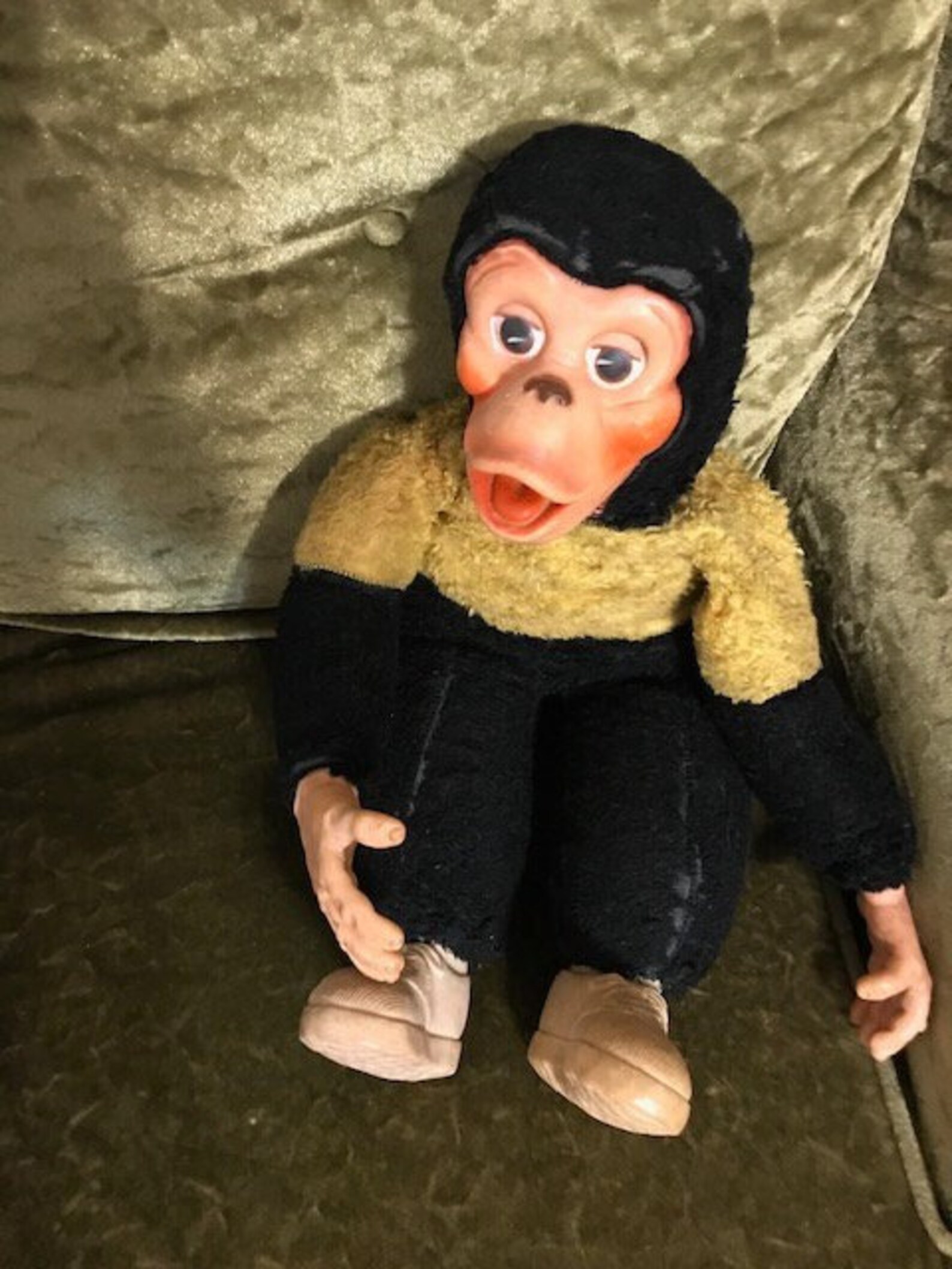 Vintage 50s Mr Bim Zip Zippy Monkey Plush Stuffed Animal Etsy
