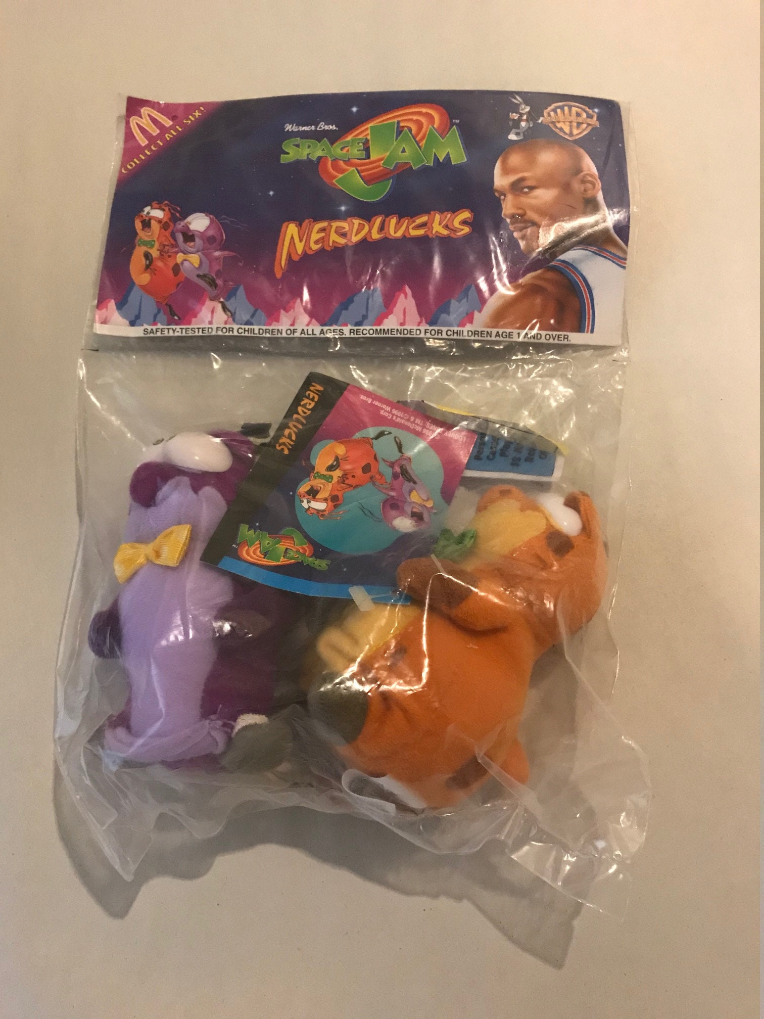 space jam nerdlucks plush