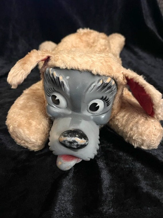 Hobo Tramp Dog☆IDEALラバーフェイスドール人形ビンテージUSA