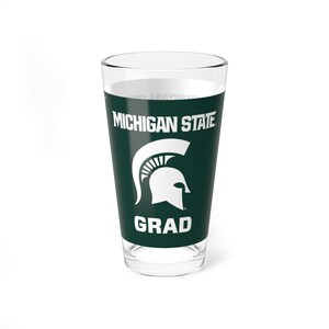 Michigan State Spartans GRAD Pintglas - Fan Tasse