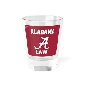 Alabama Crimson Tide LAW SCHOOL Schnapsglas - Fantasse