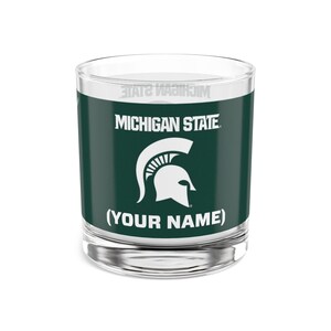 Michalian State Spartans PERSONALISIERTER NAME (Wählen Sie Ihren Namen) Old Fashioned Rocks Glas - Fan-Tasse