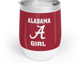 Vaso térmico para vino frío Alabama Crimson Tide GIRL - Fan Cup