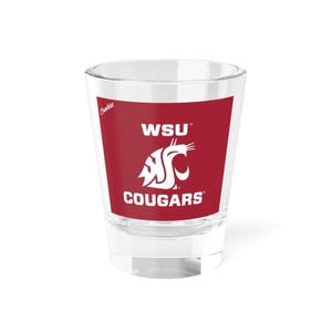 Washington State COUGARS Shot Glass - Fan Cup