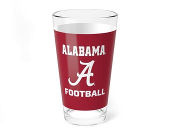 Vaso de cerveza de fútbol Alabama Crimson Tide - Copa para aficionados