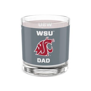 Washington State Cougars DAD Old Fashioned Rocks Glass - Fan Cup