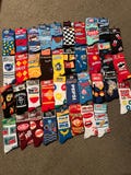 Novelty SOCKS2 Snacks Candy Soda Cookies Womens/Mens (As Many As You Want For 5.99 TOTAL SHIPPING)