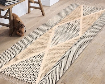 Cotton Washable Runner Rug yoga mat hall runner entry rug staircase runner, runner carpet Machine Washable Rug bath mat runner Kitchen Rug