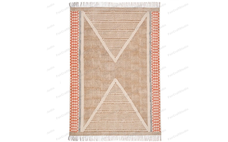 Washable Area Rug Washable Cotton Rug Machine Washable Rug for  Living room, Dining room, Bedroom, Entryways, Hallways, Patio Cotton carpet