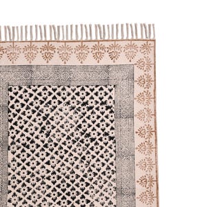Custom Size Stair Runner Rug Bohemian Cotton Washable non slip Stair Treads Rug Washable Stair Runner Carpet Cotton Carpet Runner for Stairs